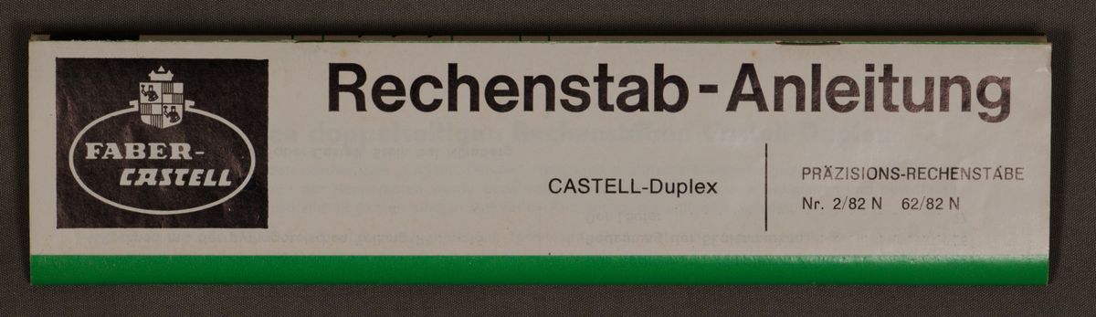 ManualImage for Faber-Castell Duplex 2/82N #362