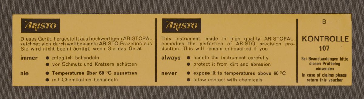 QAFrontImage for Aristo Rietz 89 #100