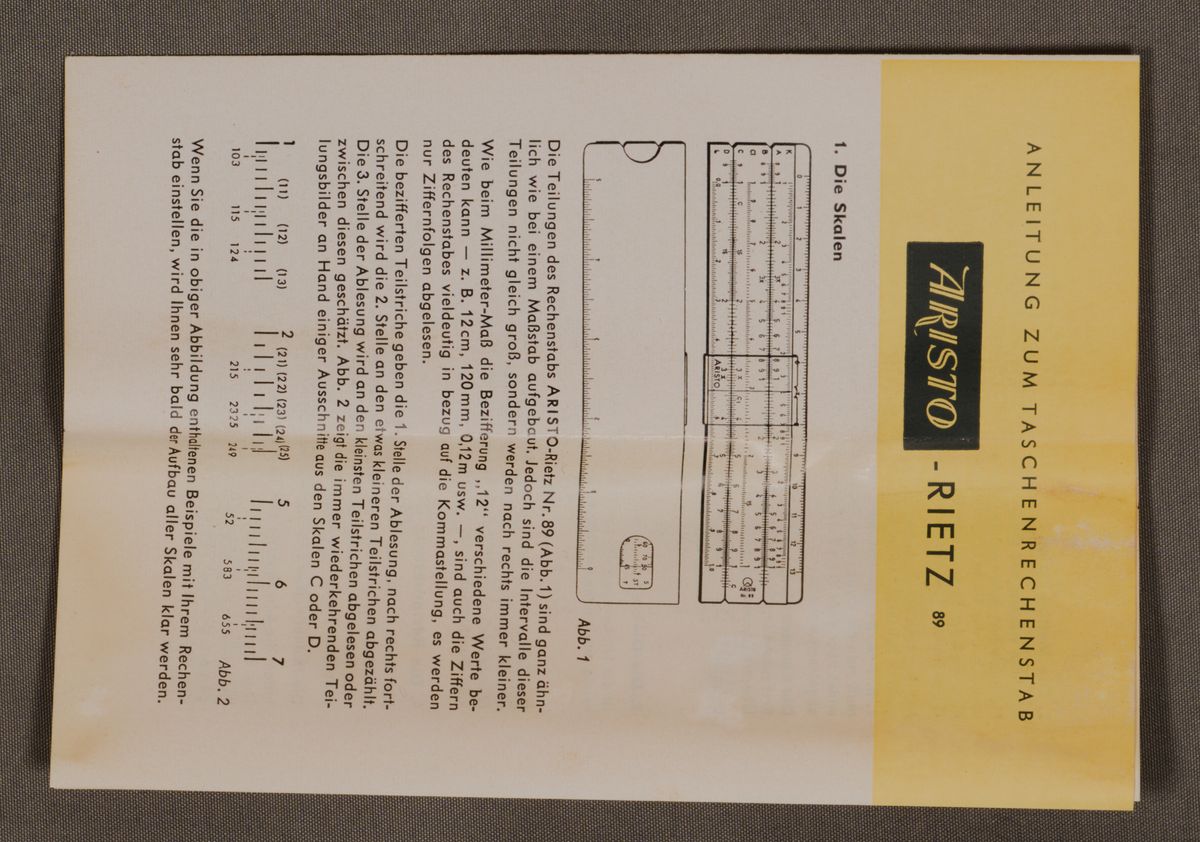 ManualImage for Aristo Rietz 89 #351