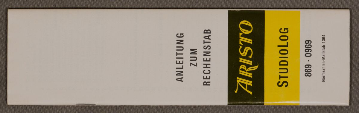 ManualImage for Aristo StudioLog 0969 #109