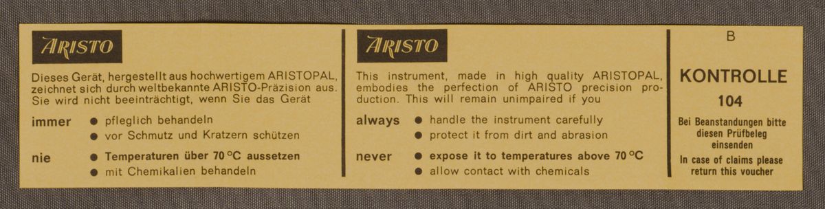 QAFrontImage for Aristo StudioLog 0969 #109