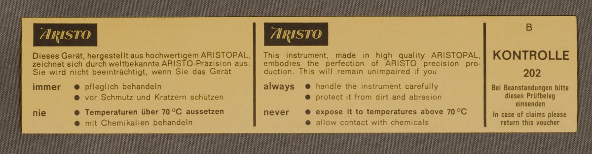 QAFrontImage for Aristo Scholar 0903 LL #456