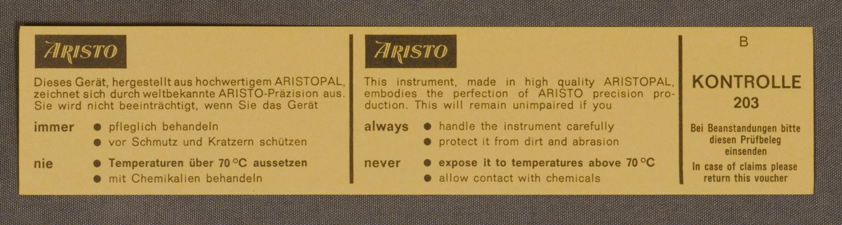 QAFrontImage for Aristo BiScholar 0906 #244