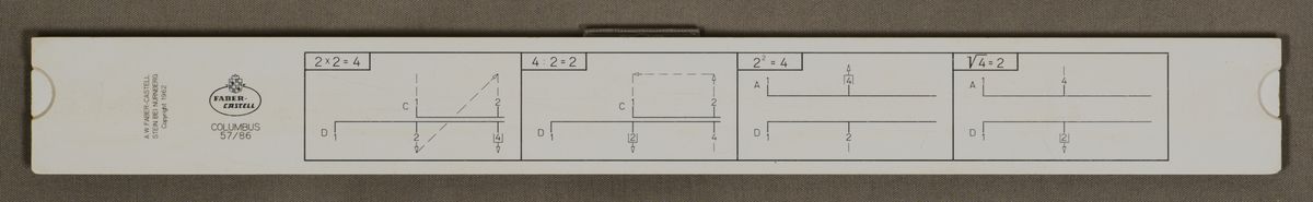 BackImage for Faber-Castell Columbus 57/86 #183