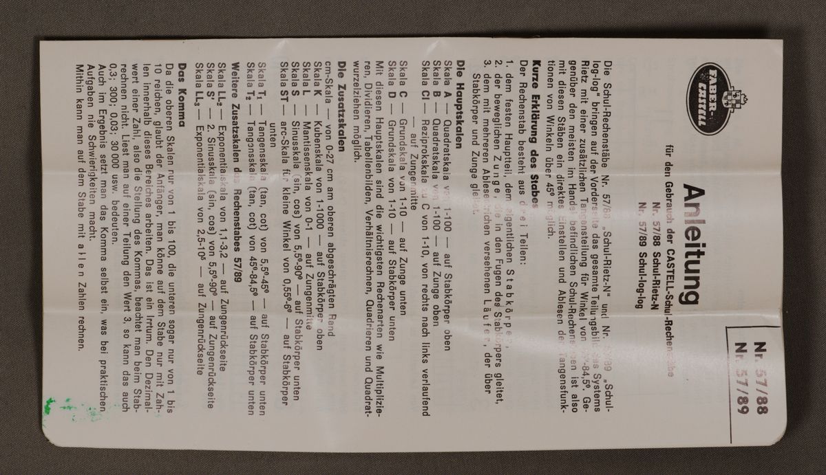 ManualImage for Faber-Castell Rietz 57/88 #115