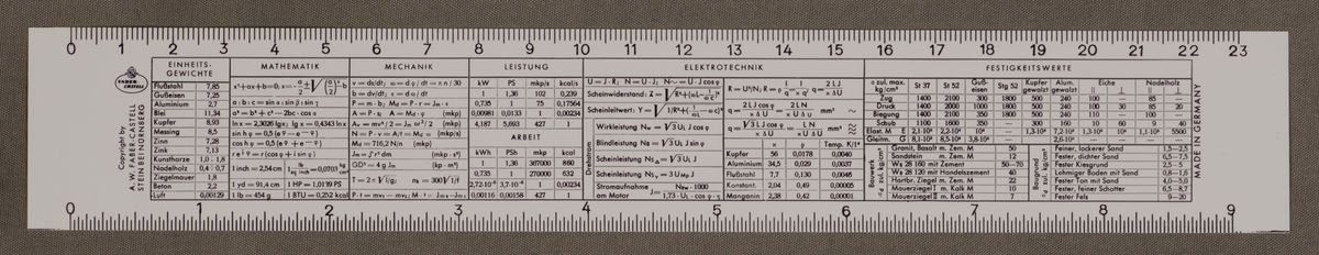 TableFront for Faber-Castell Rietz 111/87 #86