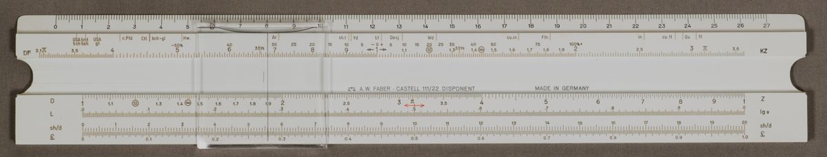 SlideOpenImage for Faber-Castell Disponent 111/22 #82