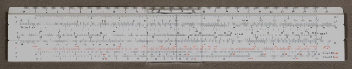 ReversedSlideImage for Faber-Castell Tachymeter 111/38 #399