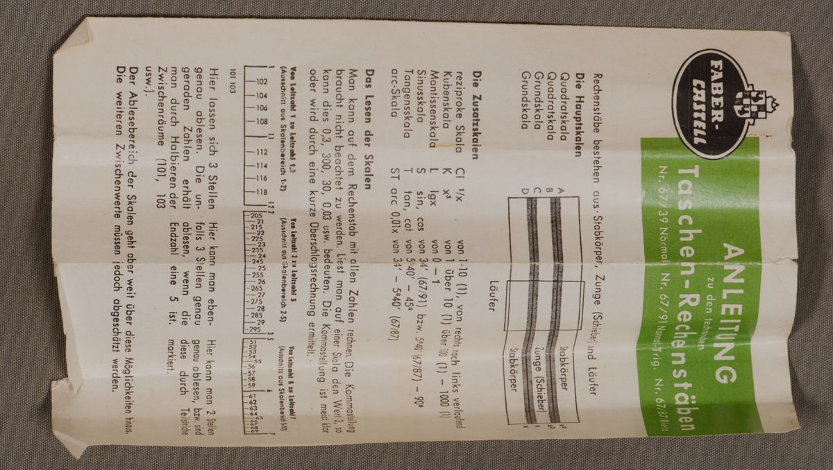 ManualImage for Faber-Castell Rietz 67/87 #488
