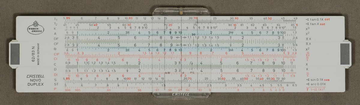 FrontImage for Faber-Castell Novo-Duplex 62/83N #490