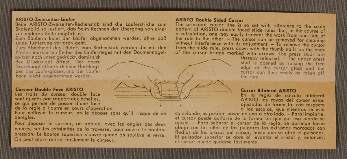 QABackImage for Aristo HyperboLog 0971 #498