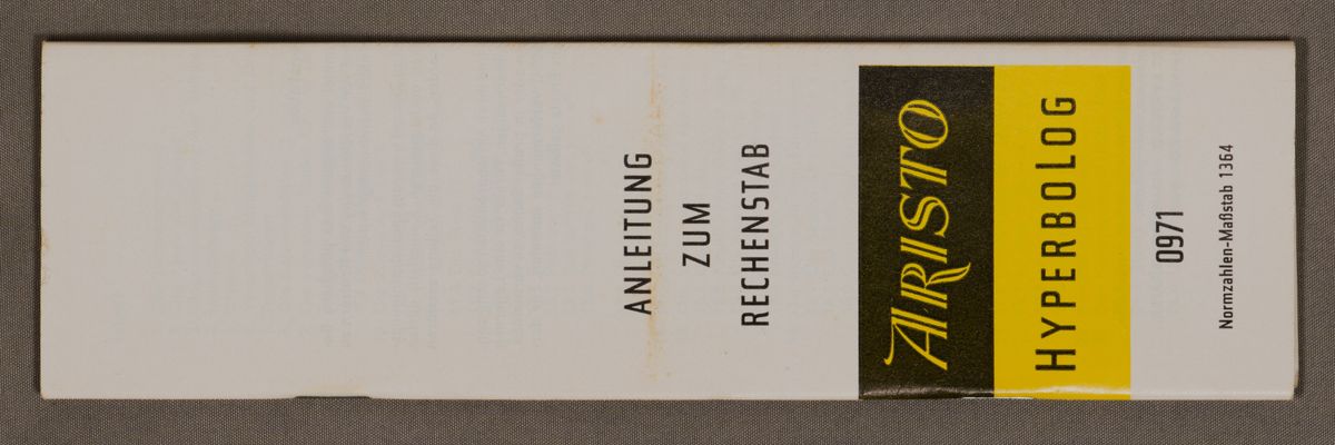 ManualImage for Aristo HyperboLog 0971 #498