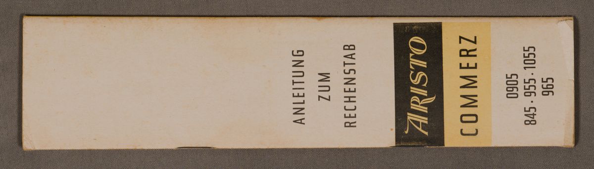 Manual Image for Aristo Commerz 0905 #509