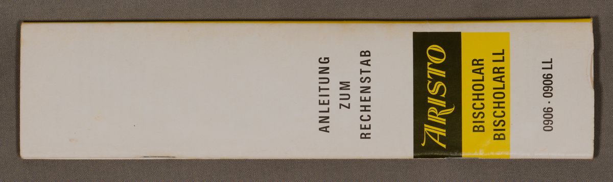 Manual Image for Aristo BiScholar 0906 LL #511