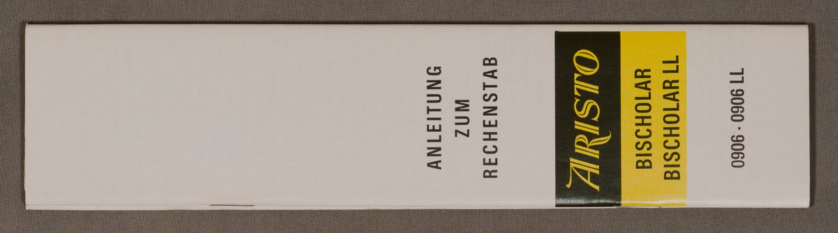 Manual Image for Aristo BiScholar 0906 LL #512