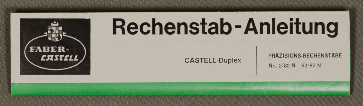 Manual Image for Faber-Castell Duplex 2/82N #523