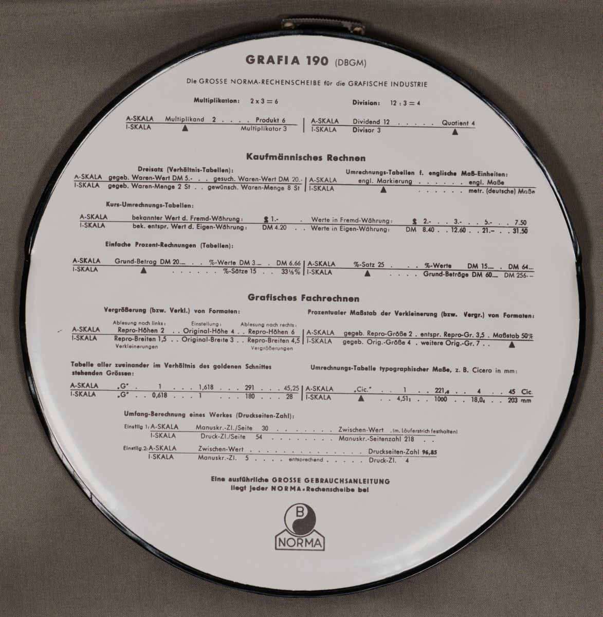 Case Image for Norma Grafia 190 #583